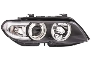 Reflektor lampa prawa bi-ksenon z silniczkiem do regulacji z żarówką BMW X3 E53 HELLA