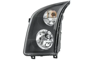 Reflektor lampa lewa z silniczkiem do regulacji VW CRAFTER HELLA