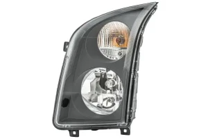 1ER 247 017-051 HELLA Reflektor lampa lewa z silniczkiem do regulacji