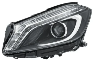 1EX 010 818-351 HELLA Reflektor lampa lewa bi-ksenon led z silniczkiem do regulacji z lampą wyładowczą xenon