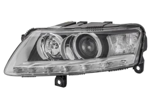 1ZS 009 925-411 HELLA Reflektor lampa lewa bi-ksenon z silniczkiem do regulacji z żarówką
