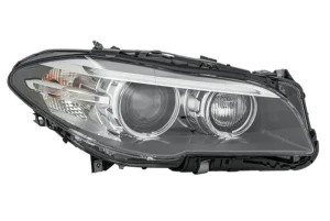 Reflektor lampa prawa bi-ksenon led z silniczkiem do regulacji BMW 5 F10 HELLA