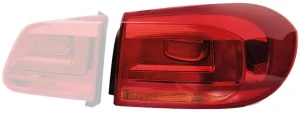 Lampa tylna z żarówką VW TIGUAN 1 HELLA