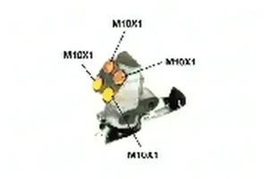 Répartiteur de force de freinage VW PASSAT B3/B4 1.9 D, 1.6 TD, 1.9 TD, 2.8 VR6, 1.8, 1.8 G60, 1.9 TDI, 1.6, 2.0, 2.0 16V, 1.8 16V LPR