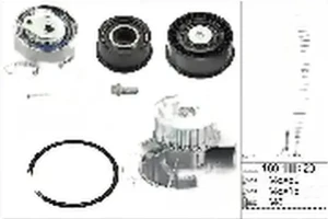1.8 i OPEL VECTRA B Kit de distribution + pompe à eau INA