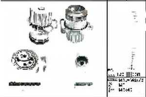 1.4 TDI VW LUPO Wellenset + wasserpumpe INA