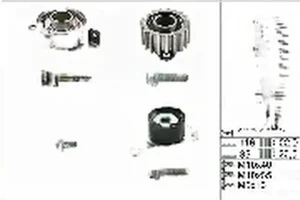 530 0104 10 INA Zahnriemen – set