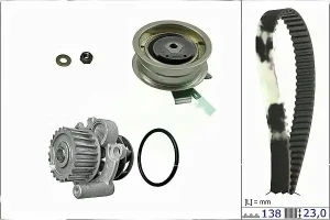 2.0 VW BORA Wellenset + wasserpumpe INA