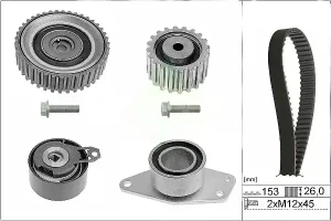 1.9 dTi RENAULT CLIO II Zahnriemen – set INA