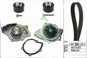 2.2 HDi PEUGEOT 406 Kit de distribution + pompe à eau INA