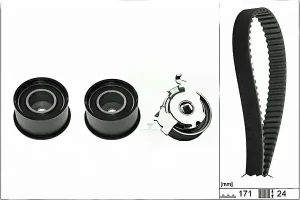 2.2 i OPEL VECTRA B Zahnriemen – set INA