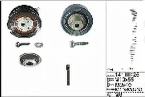 1.9 TDI, 1.9 SDI VW BORA Zahnriemen – set INA
