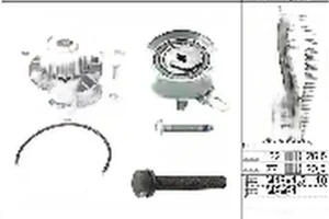 2.4 D VW TRANSPORTER T4 Wellenset + wasserpumpe INA