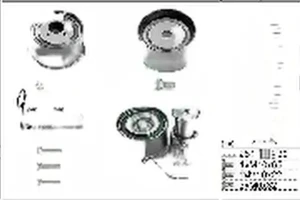 3.0 AUDI A6 C6 Zahnriemen – set INA