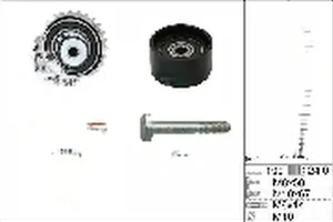 1.9 JTD, 1.9 JTDM ALFA ROMEO 147 I Kit de courroie de distribution INA