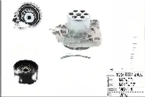 2.0 JTDM ALFA ROMEO BRERA I Wellenset + wasserpumpe INA
