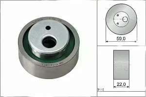 2.0, 1.6 i, 1.8 i, 2.0 i Zahnriemen-spannrolle CITROËN XANTIA INA