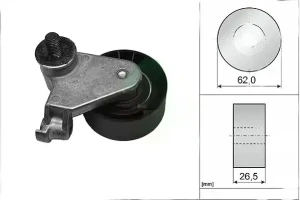 1.25 i, 1.4 i Zahnriemen-spannrolle FORD FIESTA IV INA