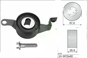 1.8 D Zahnriemen-spannrolle FORD FIESTA IV INA