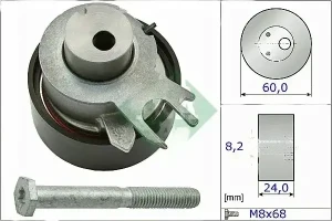 1.4 16V, 1.6 16 Zahnriemen-spannrolle SEAT LEON I INA