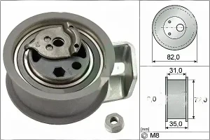 1.9 TDI Zahnriemen-spannrolle SEAT TOLEDO II INA