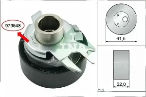 1.0, 1.4 Rolka napcza paska rozrządu SEAT AROSA INA
