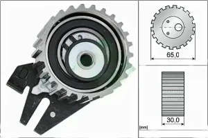 1.6 D, 1.9 JTD Zahnriemen-spannrolle FIAT IDEA INA