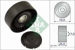 1.8 GT3, 1.8 16V, 1.8 S, 1.8 265, 1.8 Cup LOTUS EXIGE Rolka napcza paska klinowego INA