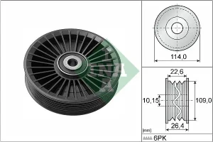 Rolka paska klinowego 2.2 DTI OPEL ASTRA G INA