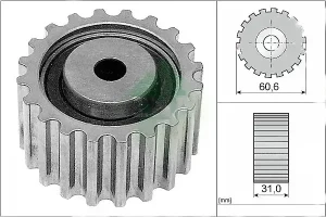 1.9 TD Rullo tenditore cinghia distribuzione MITSUBISHI CARISMA INA