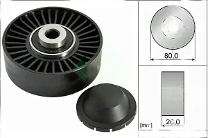 Rullo cinghia trapezoidale 1.9 D, 1.9 JTD FIAT STILO INA