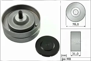 532 0463 10 INA Keilriemenscheibe