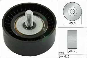 Keilriemenscheibe 3.6 FSI SKODA SUPERB II INA