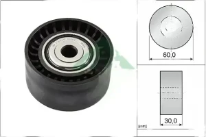 Rullo cinghia trapezoidale 2.5 dCi, 2.0 dCi RENAULT TRAFIC II INA