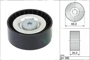 Rullo cinghia trapezoidale C 250, C 220 MERCEDES-BENZ C C204 INA