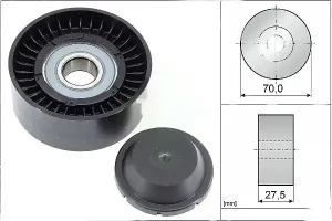 Rullo cinghia trapezoidale 2.2 D-4D TOYOTA COROLLA Verso II INA