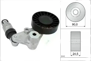 2.0 DTI, 2.2 DTI Tendicinghia multirighe OPEL VECTRA C INA