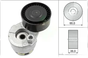 1.4 16V, 1.6, 1.5 dCi, 1.6 16V Tendicinghia multirighe RENAULT MEGANE II INA
