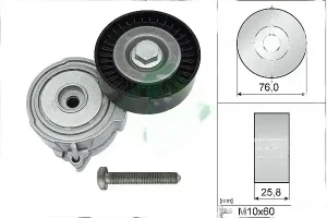 napinacz audi a6 c6 534 0375 10 INA