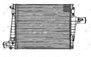 2.5 TDI AUDI A6 C5 Chłodnica powietrza intercooler NRF