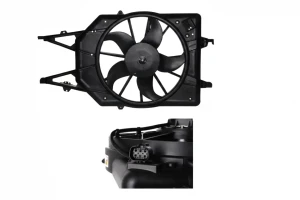 Wentylator chłodnicy z ramą FORD FOCUS I 1.8 16V, 1.6 16V, 2.0 16V NRF