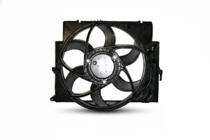 Wentylator chłodnicy 200w z ramą BMW X1 E84 xDrive 18, xDrive 23, sDrive 16, xDrive 20, sDrive 18, sDrive 20 NRF