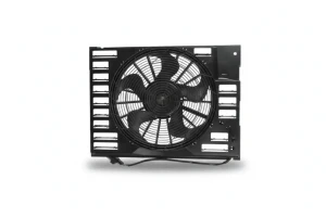 Wentylator chłodnicy 400w z ramą BMW 7 E65 E66 E67 735 i,, 745 i, NRF