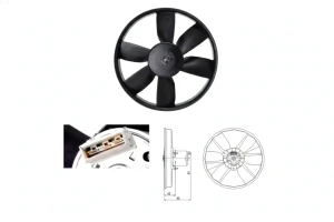 Wentylator chłodnicy 100w VW GOLF IV 1.6, 1.9 TDI, 1.8, 2.0 NRF