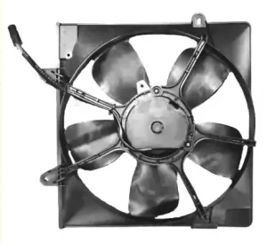 Wentylator chłodnicy 100w z ramą KIA CARNIVAL II 2.9 CRDi, 2.5 V6 NRF