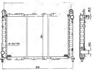 58996 NRF Chłodnica wody