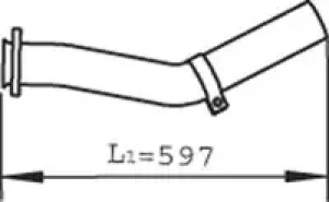47260 DINEX Rura wydechowa