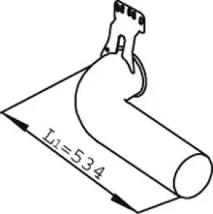 68716 DINEX Rura wydechowa
