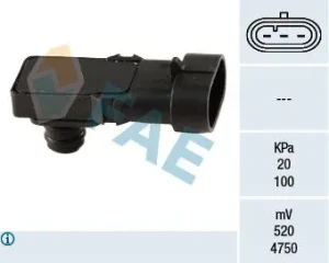1.6, 1.5 dCi Czujnik ciśnienia w kolektorze map sensor NISSAN QASHQAI I FAE
