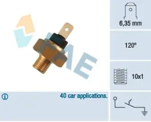 Czujnik temp płynu chłodzącego AUDI 200 C3 FAE
